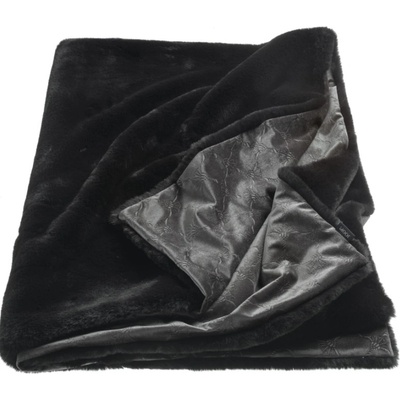Joop! Elegantní pléd Smooth černý 130x170