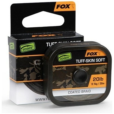 Fox Návazcová Šňůrka Edges Tuff-Skin Soft 20 m - 11,3 kg / 25 lb