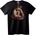 NOONEBRAND Тениска Фолклорна любовна двойка - XL, Black