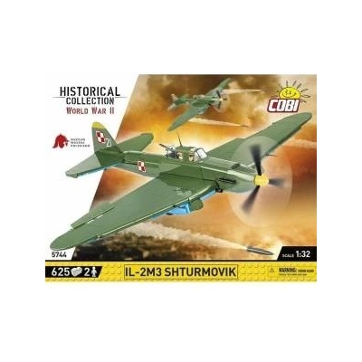 Vincobiosis COBI 5744 Historical Collection WWII IL-2M3 Shturmovik 625 blocks
