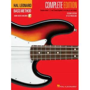 Hal Leonard Bass Method - Complete Edition Books 1, 2 and 3, Bass Method Audio Online - TAB (ISBN: 9780793563838)