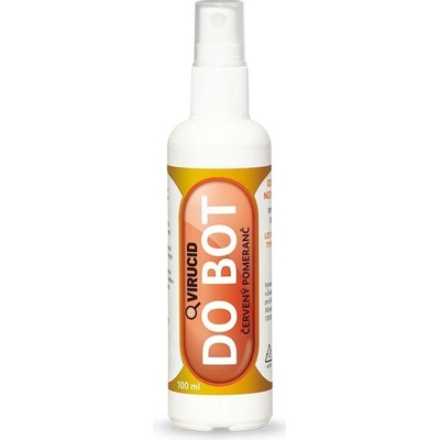 Virucid Osvěžovací sprej do bot 100 ml Červený pomeranč