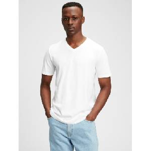 GAP Класическа тениска GAP GAP | Byal | МЪЖЕ | XS