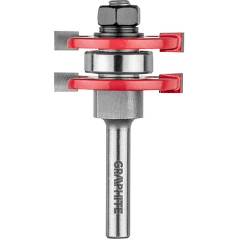 GRAPHITE Раменна фреза, HM, 41 x 6, 35 mm, дръжка 8 mm 56H221 (56H221)