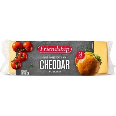 Friendship Syr Cheddar tavený plátky 1033 g