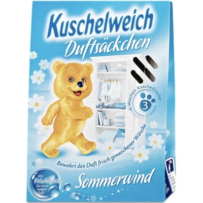 Kuschelweich Sommerwind vonné sáčky do skříně 3 ks – Zboží Dáma