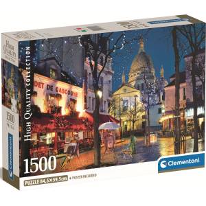 Clementoni Пъзел Clementoni от 1500 части - Монмартър, Париж (31709)