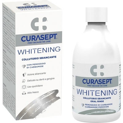 Curasept Whitening Избелваща вода за уста, 300 ml
