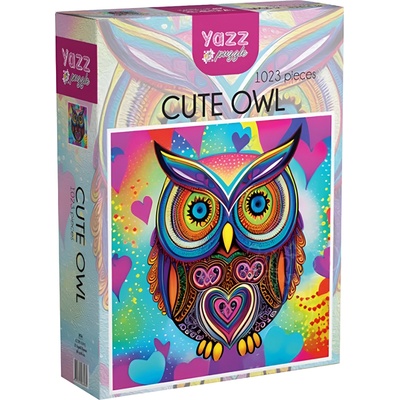 Yazz Пъзел Yazz Puzzle от 1023 части - Сладка сова (3836)