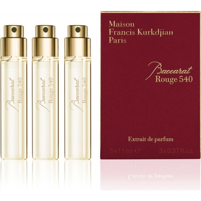 Maison Francis Kurkdjian Baccarat Rouge 540 parfumovaný extrakt unisex 3x11 ml náplň