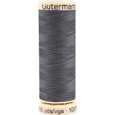 Prima-obchod Polyesterové nitě návin 100 m Gütermann univerzální, barva 496 Flint Gray