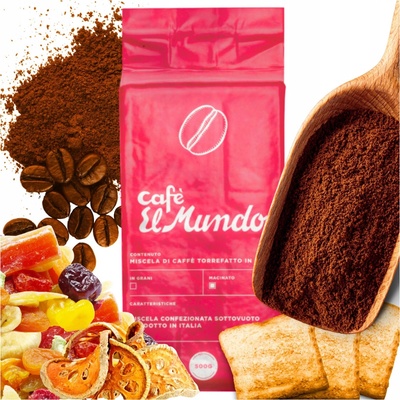 Cafe El Mundo Mletá káva 0,5 kg