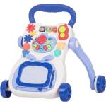 Chipolino Музикална играчка на колела Chipolino - Забавна игра, синя (MIKFGM243BL) - ozone Проходилка