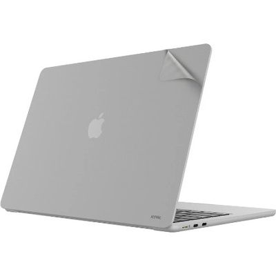 JCPAL MacGuard 2in1 MacBook Air 13 2018-2023 stříbrné JCP2341