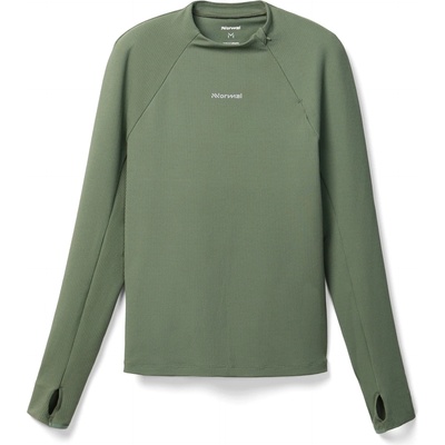 NNormal Дамска тениска Nnormal Women's Trail Long Sleeve Running shirt - Dark Green (916-4407-0114)