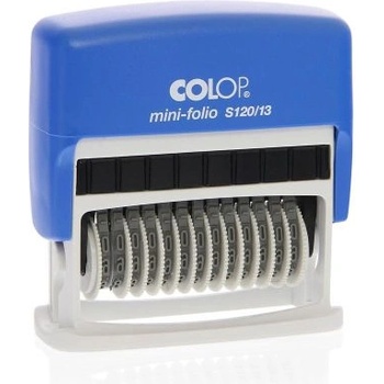 Номератор s 120/13 13 цифри 4 мм