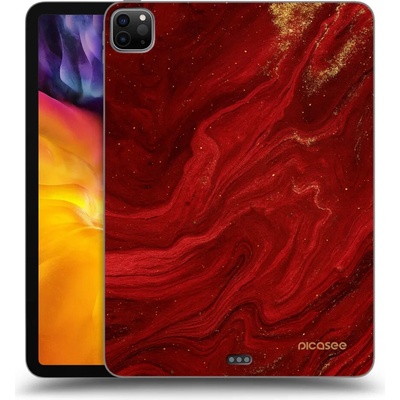 Picasee silikónový čierny obal pre Apple iPad Pro 11 2024 7.gen. Red