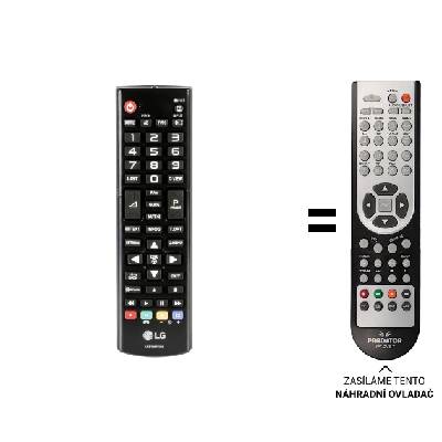 Predátor LG AKB73975786 náhradní dálkový ovladač jiného vzhledu