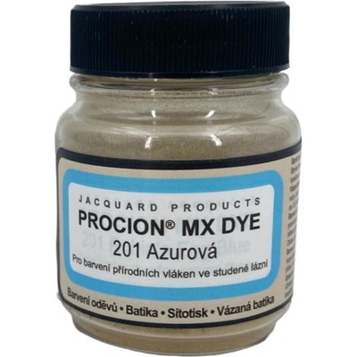 Jacquard Procion MX 19 g azurová – Zboží Dáma