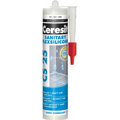 Ceresit CS 25 Sanitárny Silikón 280 g iron grey