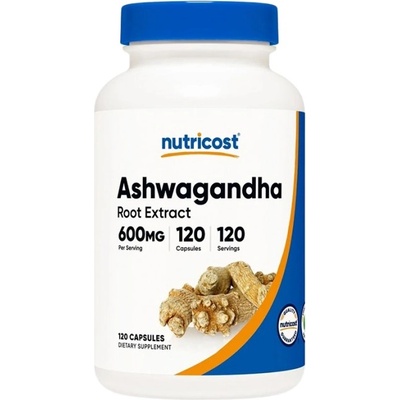 Nutricost Ashwagandha | Root Extract 600 mg [120 капсули]