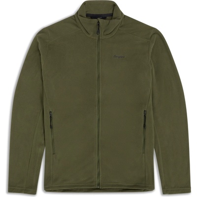Bergans Мъжко поларено яке Bergans Finnsnes Fleece Jacket - Pine Forest (005-7027-0313)