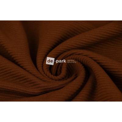 de-park Teplákovina 3D - Stripe - kaštanová