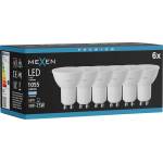 Mexen Nova 6x LED крушка GU10, 10W, Студена - 6500K, 1055 lm - L108-GU10-1065-01x06 (L108-GU10-1065-01x06)