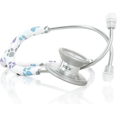 MDF 777 MD One® Epoch® Titanium Adult Stethoscope – Paws/ Silver