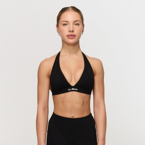 GymBeam Спортен сутиен Fierce Halter Black XL