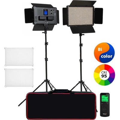 Viltrox LED 400 + 400W Bi-Color (3300 - 5600K) < 95 (RA)