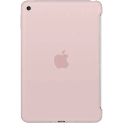 Apple Silicone Case - оригинален силиконов кейс за iPad mini 4 (розов)