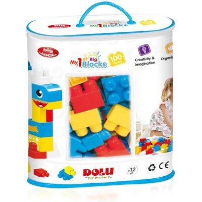 Dolu Моите първи големи кубчета, 100 бр