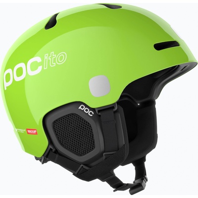 POC Детска скиорска каска POC POCito Fornix MIPS fluorescent yellow/green