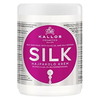 Kallos Silk Копринена маска за коса 1000 мл