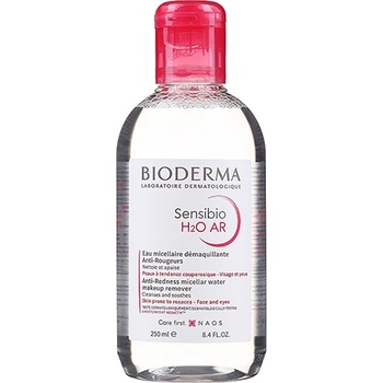 BIODERMA Sensibio H2O AR Micellaire Solution Micellar Water мицеларна вода за премахване на грима за чувствителна кожа унисекс 250 мл