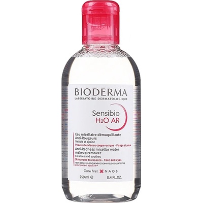 BIODERMA Sensibio H2O AR Micellaire Solution Micellar Water мицеларна вода за премахване на грима за чувствителна кожа унисекс 250 мл