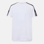 Hugo Мъжка тениска Hugo HUGO Mens T-Shirt with Logo Signature Tape Detail - White 100