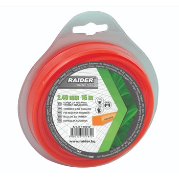 Raider Корда за косачка тример квадратна 2.40mm х 15m