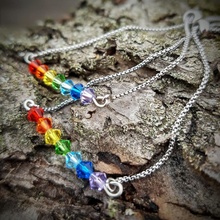 Katyba náramky Chakra Apple Glass 00327