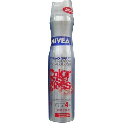 Nivea Hair Care Diamond Gloss lak na vlasy pre žiarivý lesk stupeň fixácie 4 250 ml