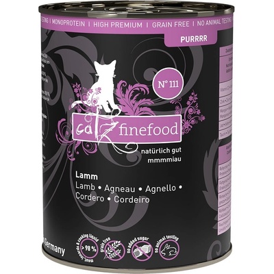 Catz Finefood Purr No.111 s jehněčím masem 6 x 400 g