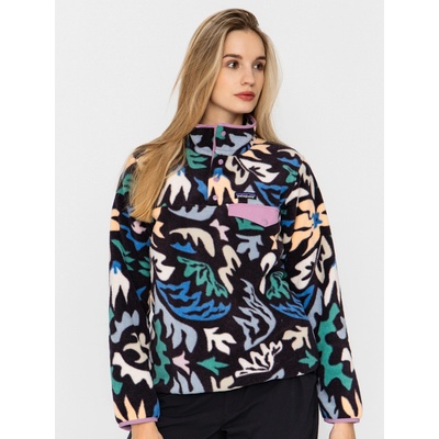Patagonia Lightweight Synch Snap-T Pulover Women čierna