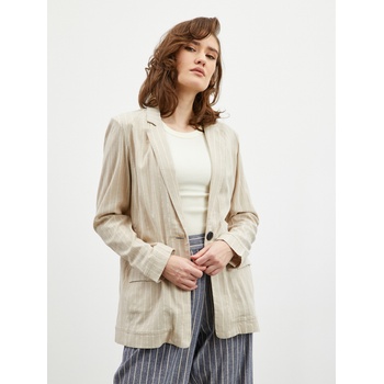 ZOOT. lab Бежово дамско раирано яке ZOOT. lab Ursala ZOOT. lab | Bezhov | ЖЕНИ | XS