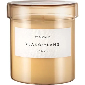 blomus Ароматна свещ - VALOA - размер L - цвят пепел от рози (Misty Rose) - аромат Ylang-Ylang (BLOMUS-65543)