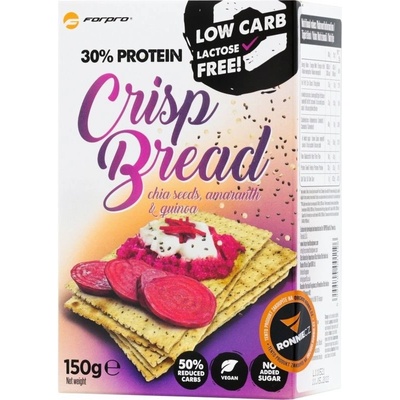 ForPro Proteinový křupavý chléb chia amarant a quinoa 150 g