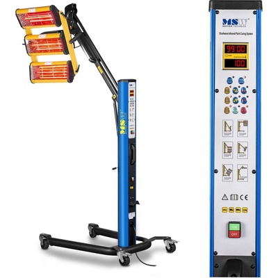 MSW Infračervená sušička laků - 3300 W IR-DRYER3000.1