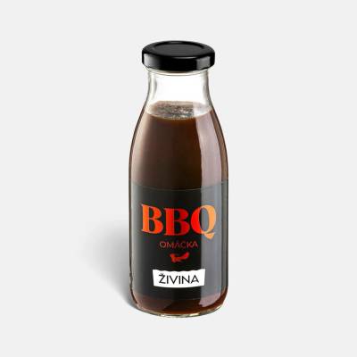 Živina BBQ omáčka Červený jelen na grilování s kouřovou chutí 270 g