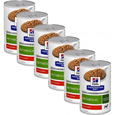 Hill's Prescription Diet Metabolic Regulácia hmotnosti konzerva pre psov 6 x 370 g