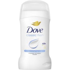 Dove стик дамски, Classic fresh, 50мл